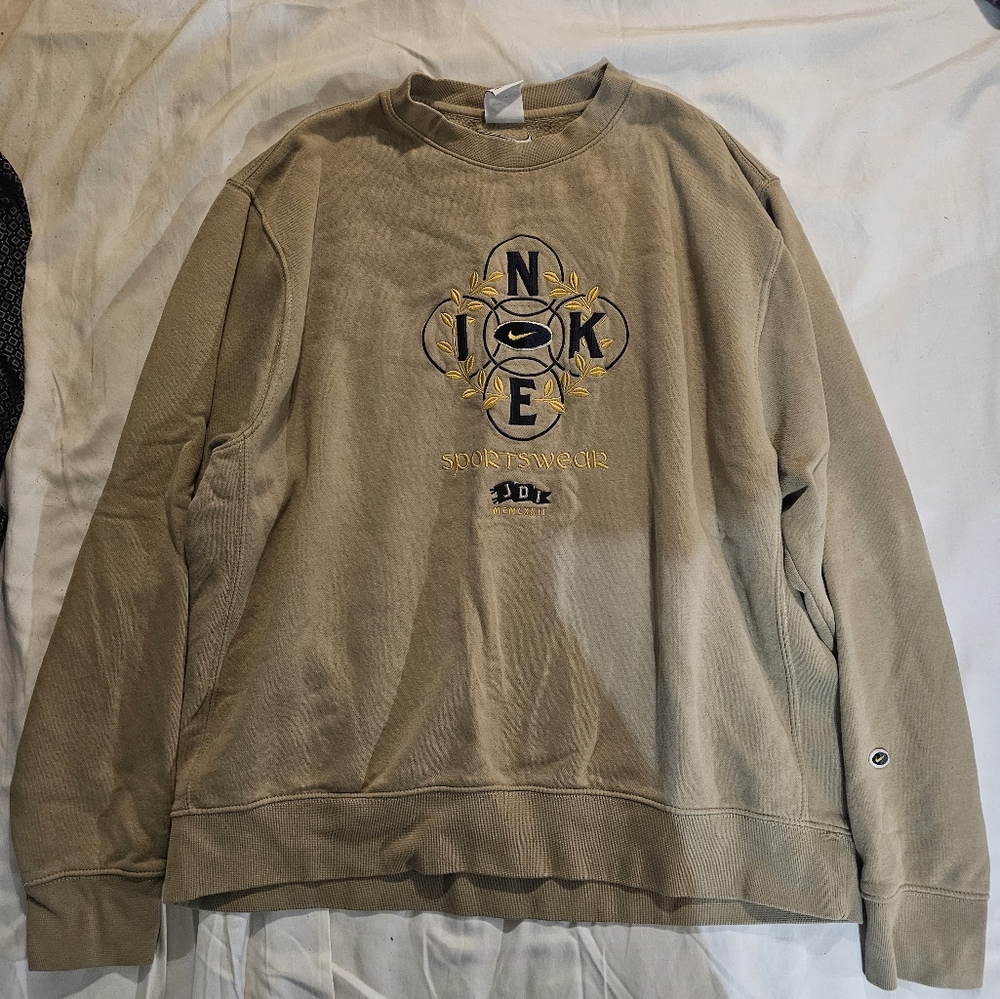 Nike Green Sweatshirt Hoodie